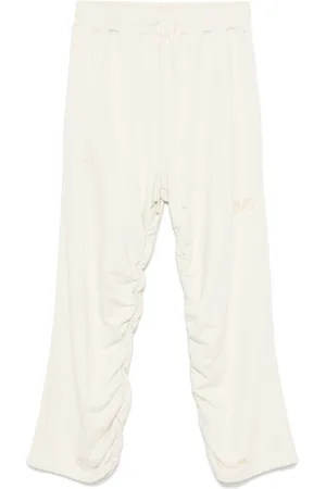 A-cold-wall* Embroidered Motif Cotton Shroud Sweatpants, Size Large