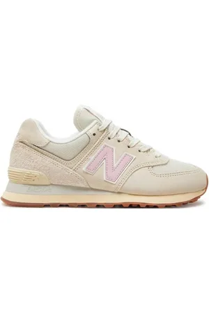 New Balance Linen 574 Low-Top Sneakers, Brand Size 5.5 ( US Size 5.5 )