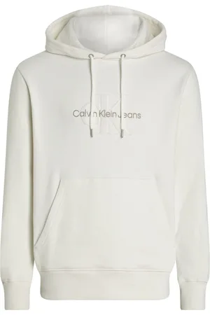 Calvin Klein Chenille Monogram Hoodie, Size Medium