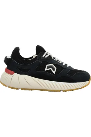 Isabel Marant Ladies Black / White Ewie Sporty Leather Sneakers, Brand Size 36 ( US Size 6 )