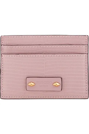 Jimmy Choo Lizard Print Umika Card Case