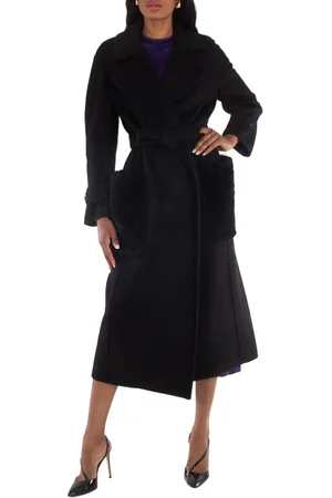 Max Mara Magia Long Cashmere Coat, Brand Size 42 (US Size 8)