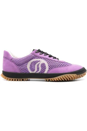 Stella McCartney Mesh Paneled S-Wave Low-Top Sneakers, Brand Size 36 ( US Size 6 )