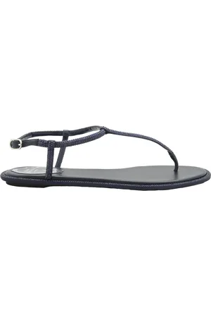 RENE CAOVILLA Diana Crystal Flat Sandals, Brand Size 35 ( US Size 5 )