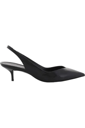 Stuart Weitzman Eva Patent Leather Slingback Pumps, Brand Size 37 ( US Size 6.5 )