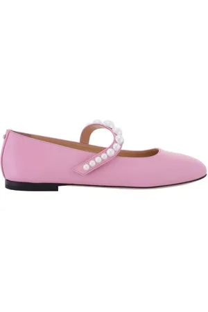 Mach & Mach Sirene Faux-Pearl Embellished Ballerina Flats, Brand Size 36 ( US Size 6 )
