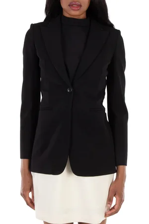 Max Mara Circeo Single-Breasted Jacket, Brand Size 42 (US Size 8)