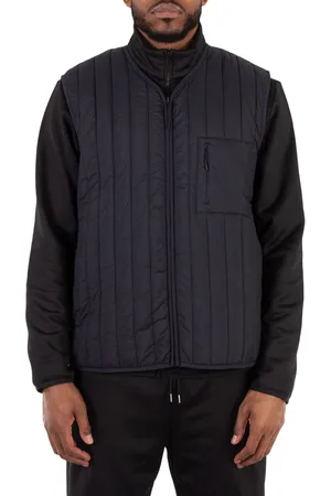Rains Mens Navy Banja Liner Vest, Size Large