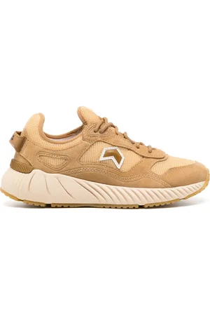 Isabel Marant Ewie Sporty Leather Sneakers - Ochre, Brand Size 36 ( US Size 6 )
