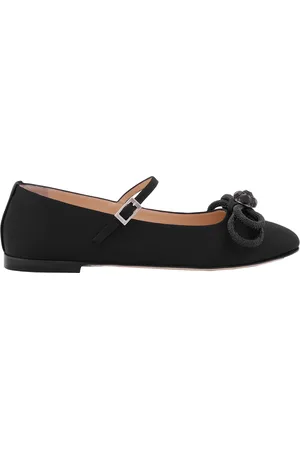 Mach & Mach Double Bow Ballerina Flats, Brand Size 36 ( US Size 6 )