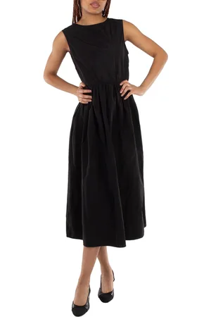 Bally Sleeveless Duchess Midi Dress, Brand Size 40 (US Size 6)