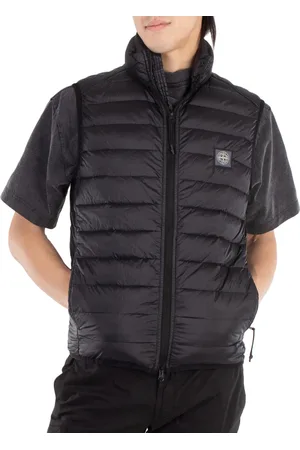 Stone Island Quilted Sleeveless Padded Vest, Size Small