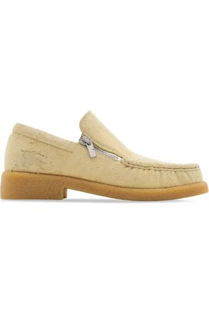 Burberry Chance Suede Loafers, Brand Size 46 ( US Size 13 )