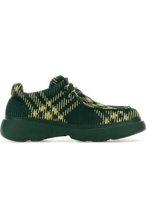 Burberry Creeper Check Woven Creeper Derby Shoes, Brand Size 45 ( US Size 12 )