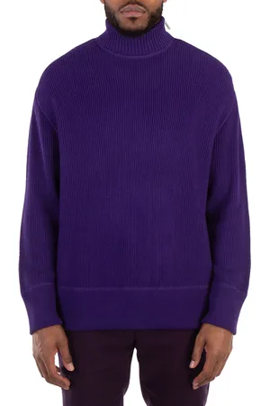 Emporio Armani Turtleneck Long-Sleeve Sweater, Size Medium