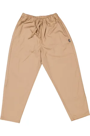 Msgm Boys Elastic-Waist Cotton Chinos, Size 10Y