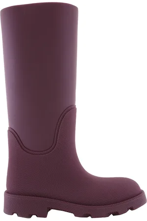 Burberry Marsh Knee-High Rubber Rain Boots, Brand Size 38 (US Size 8)