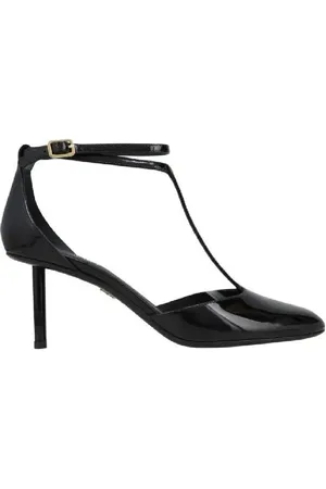 Salvatore Ferragamo Ankle Strap Leather Shoe