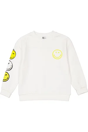 Marc Jacobs Girls Embroidered Logo Crew Neck Sweatshirt, Size 8Y