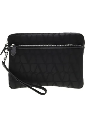 VALENTINO Toile Iconographe-Print Clutch
