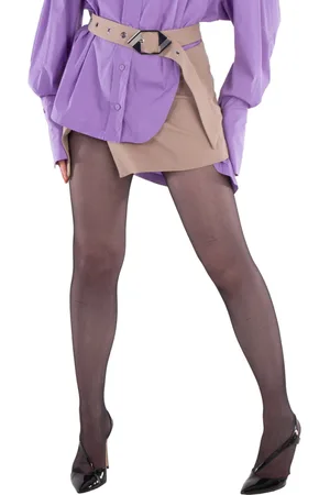 The Attico Belted Wrapped Mini Skirt, Brand Size 40 ( US Size 6 )