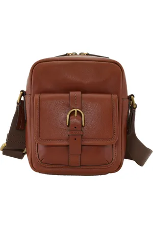 Fossil Camden Medium Brown Mens Crossbody MBG9600210