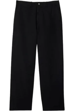 Burberry Straight Hem Trousers, Size Medium