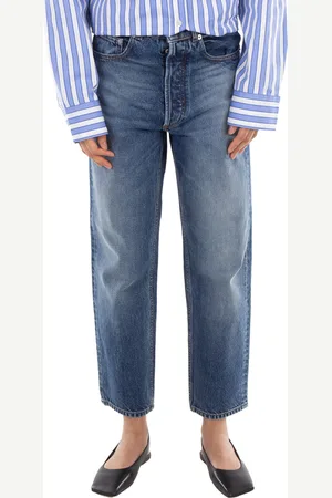 J.W.Anderson Cropped Straight-Leg Jeans, Waist Size 27