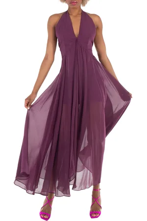 ROTATE Chiffon Halterneck Dress, Brand Size 36 (US Size 2)