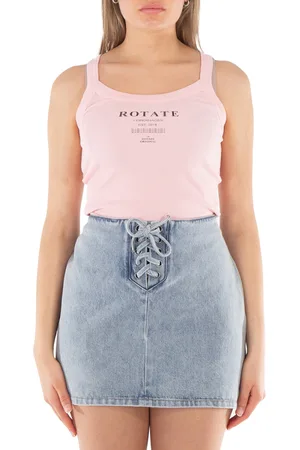 ROTATE Ladies Fairy Tale Ribbed Tank Top, Size Small