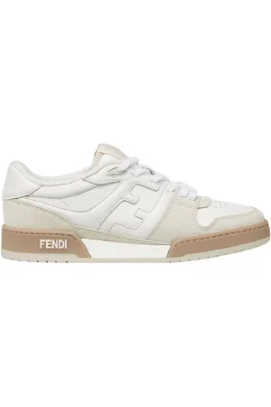 Fendi Match Lace-Up Sneakers, Brand Size 9 (US Size 10)