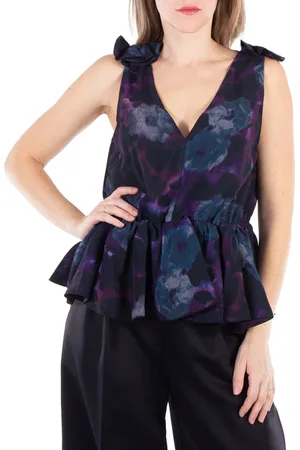 ROTATE Chiffon Ruffle Top, Brand Size 34 (US Size 0)