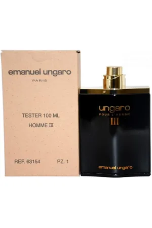 Emanuel Ungaro Mens Homme III EDT Spray 3.4 oz (Tester) Fragrances 8034097956935