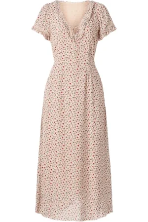 Ralph Lauren Ruffle-Trim Floral Dress, Size 6