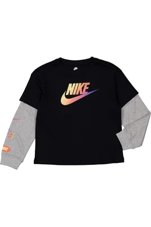 Nike Kids Layered Long-Sleeve T-Shirt, Size 4Y