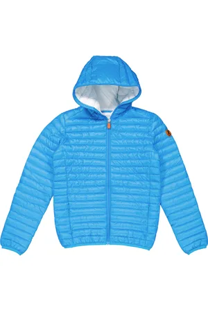 save the duck Kids Blue Gillo Puffer Jacket, Size 12Y