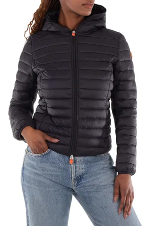 save the duck Daisy Hooded Puffer Jacket, Brand Size 1 (Small)