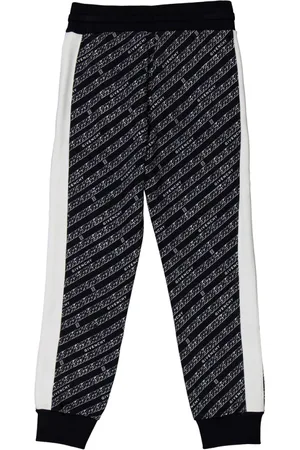Givenchy Boys Chain-Link Print Sweatpants, Size 8Y