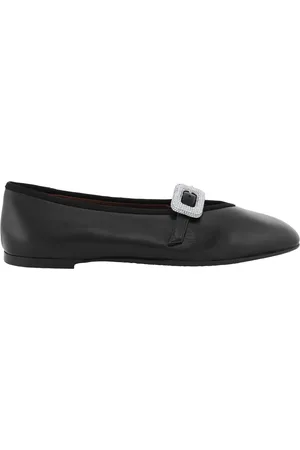 Giuseppe Zanotti Georgia Buckle Mary Jane Ballet Flats, Brand Size 38 ( US Size 8 )