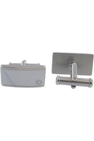 Montblanc Tungsten And Stainless Steel Cuff Links