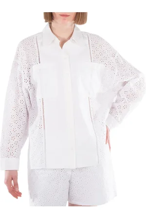 Kenzo Classic Collar Long Sleeve Shirt, Brand Size 38 (US Size 6)