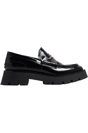 Alexander Wang Carter Lug Leather Loafers, Brand Size 36 ( US Size 6 )