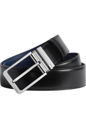 Dunhill Roller Buckle Reversible Leather Belt, Size 100 cm