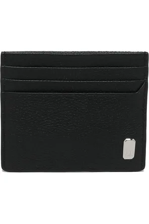 Dunhill Black Leather Belgrave Card Case