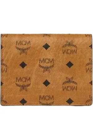 MCM Aren Snap Wallet With Coin Pocket In Visetos