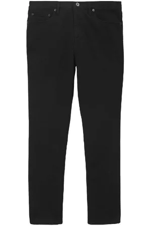 Burberry Straight-Leg Stretch-Cotton Jeans, Waist Size 32R