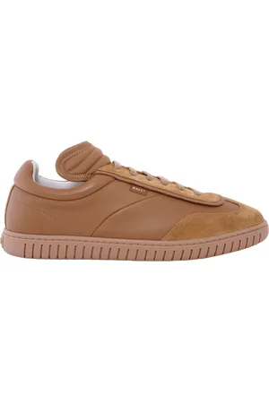 Bally Parrel Suede Low-Top Sneakers, Brand Size 45 ( US Size 12 )