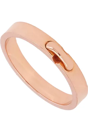 CHAUMET 18k Rose Gold Liens Evidence Wedding Band, Size 51