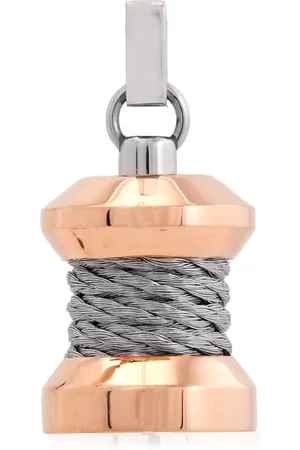 Fred Force 10 18k Yellow Gold and Steel Winch Pendant