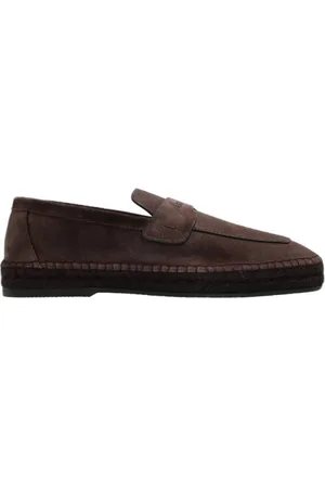 Salvatore Ferragamo Logo Debossed Espadrilles, Size 7